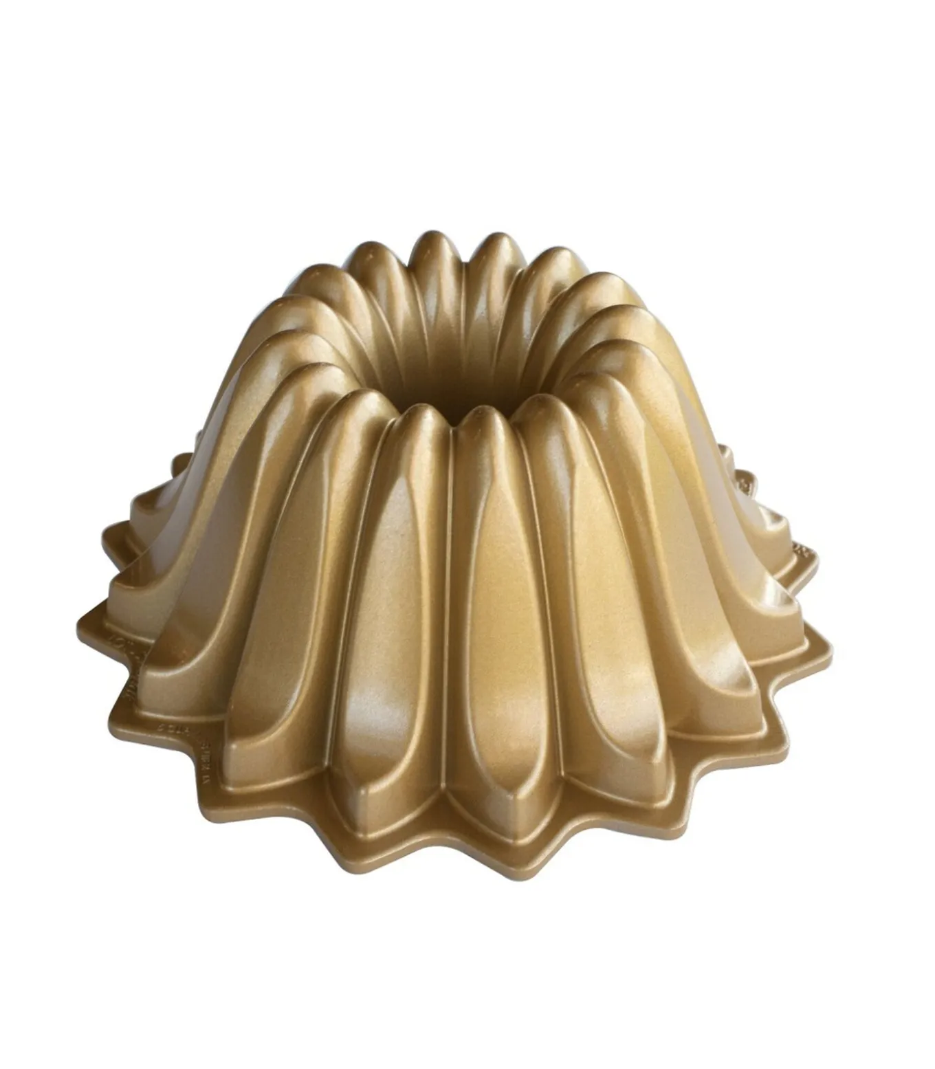 Tulband Bakvorm Lotus Bundt Goud ø 21 / 1.2 liter