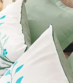 Tweepersoons beddengoedset met print, 100% katoen, PARADIS