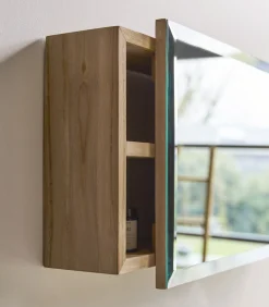 Typo - Toiletkastje van massief teakhout