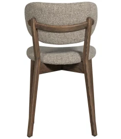 Udar Eetkamerstoelen Houten Frame - Donkerbruin - Set van 6