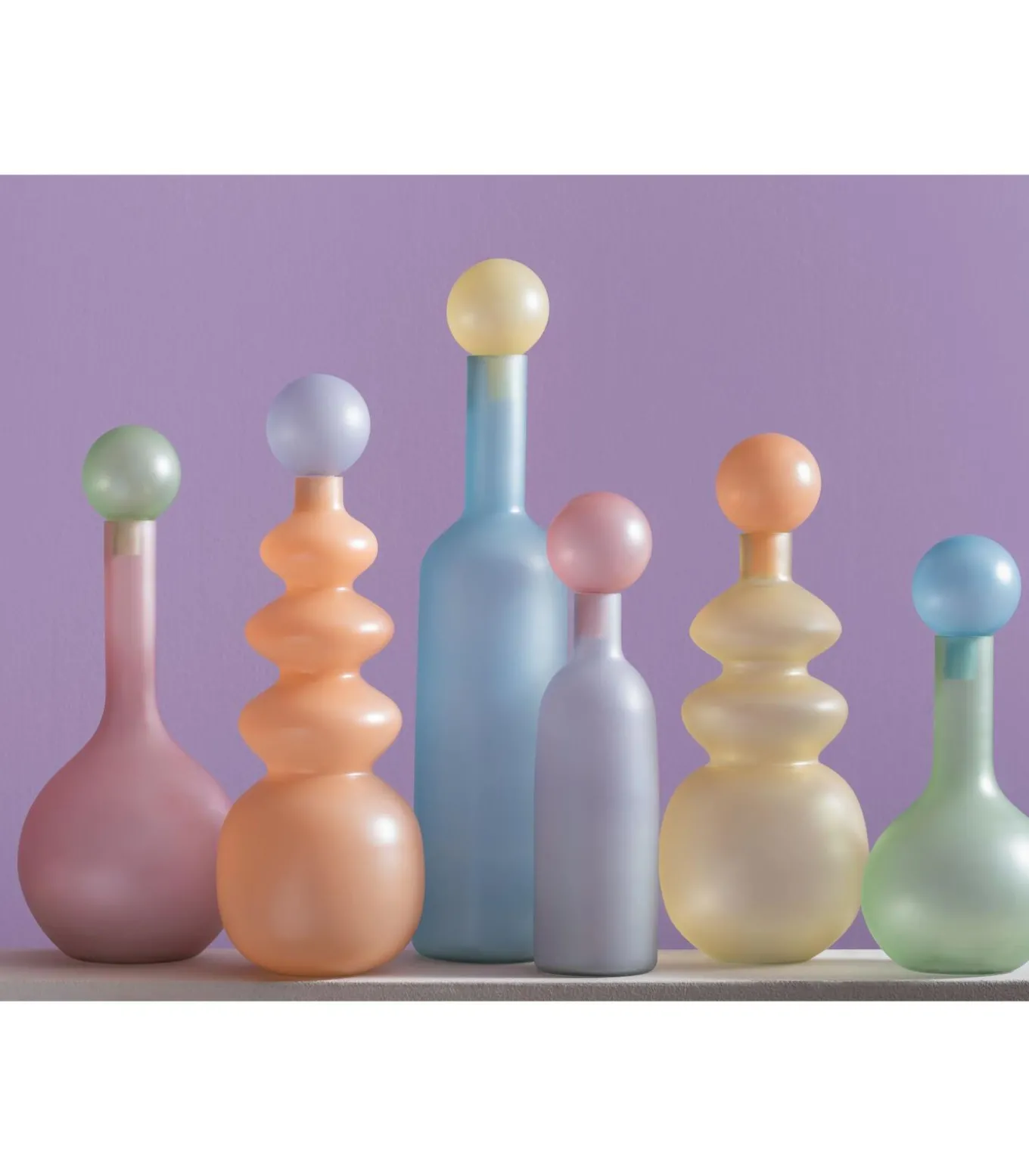 Vaas Alegre Globo - Zachtroze - Ø18cm