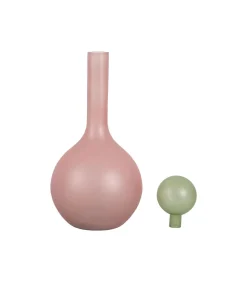 Vaas Alegre Globo - Zachtroze - Ø18cm