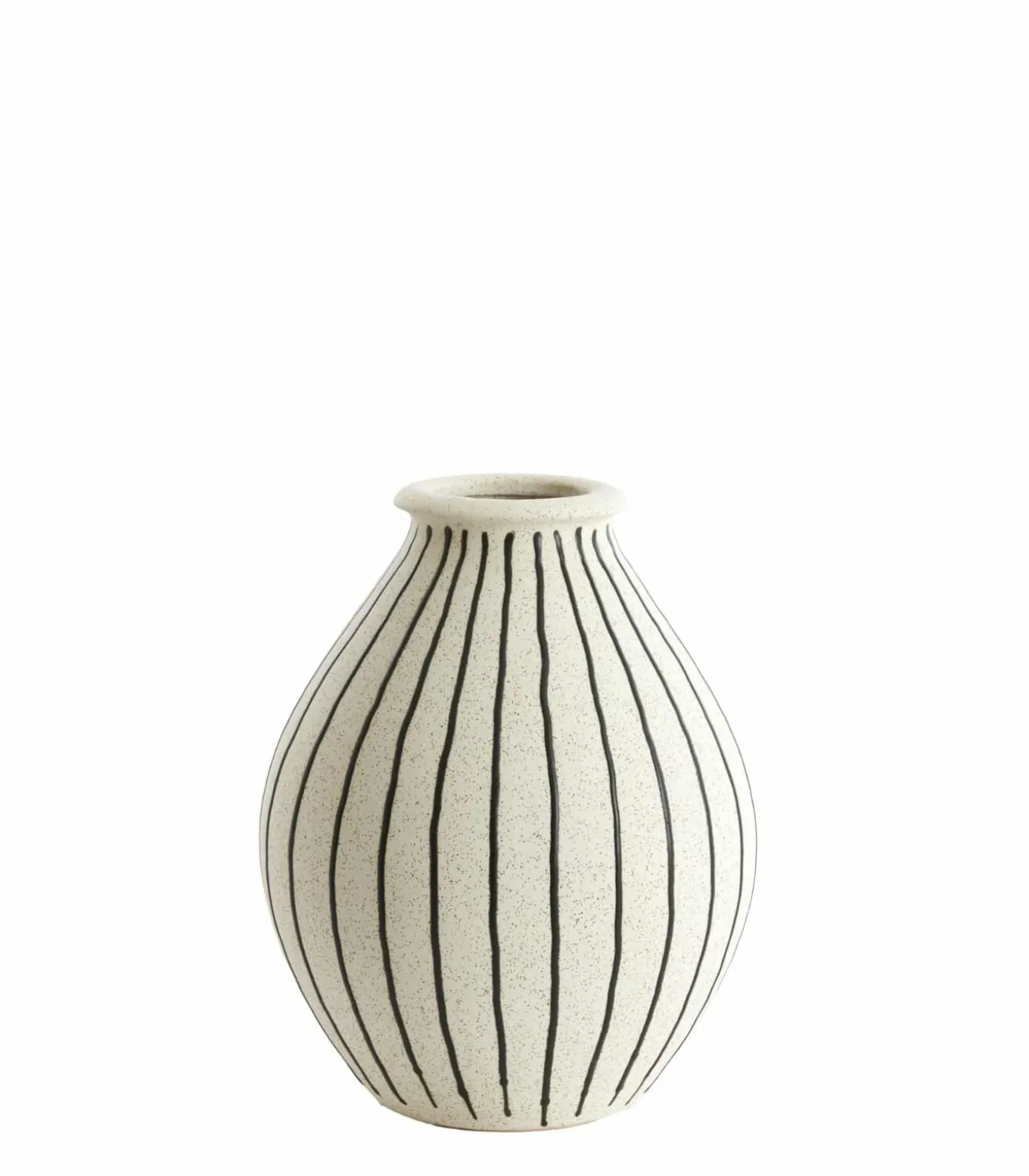 Vaas Diphu - Wit - Ø23x29cm