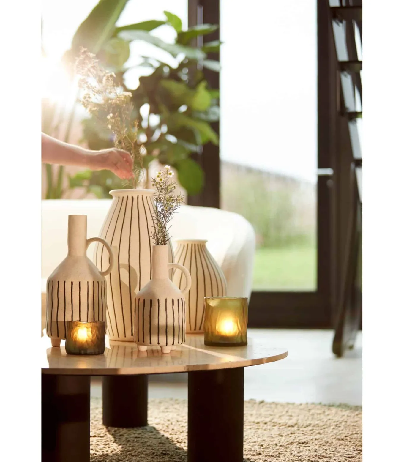 Vaas Diphu - Wit - Ø23x29cm