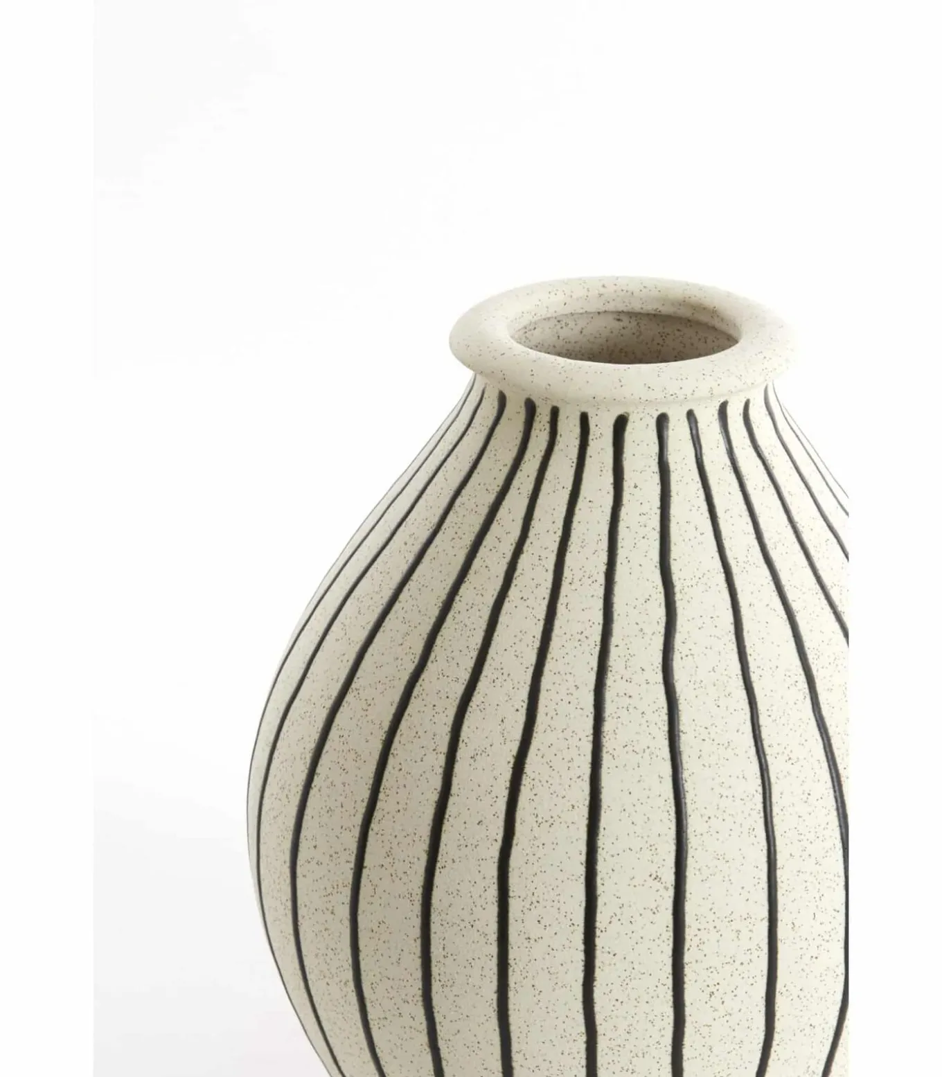 Vaas Diphu - Wit - Ø23x29cm