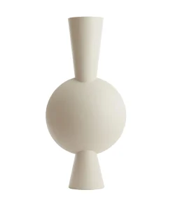 Vaas Kavandu - Wit - 47x26x100cm