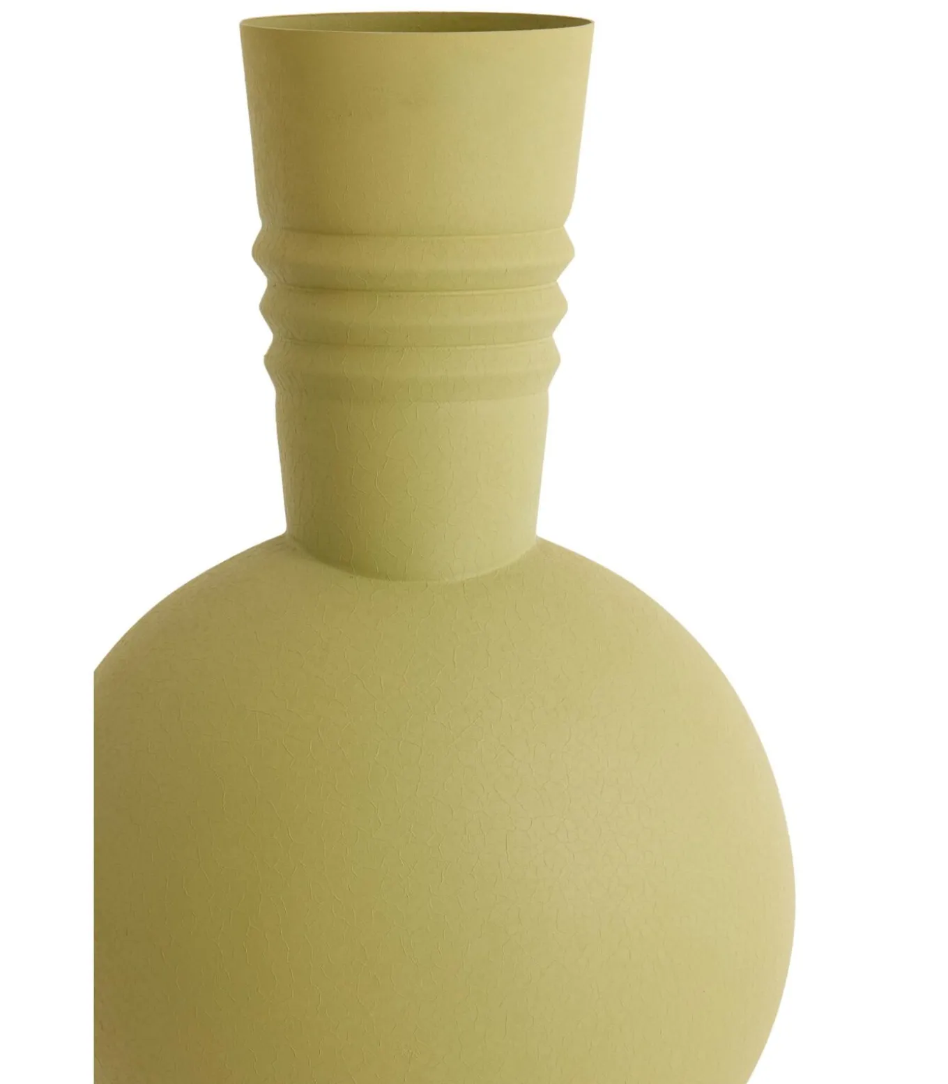 Vaas Kavansi - Olijfgroen - 21x21x60cm