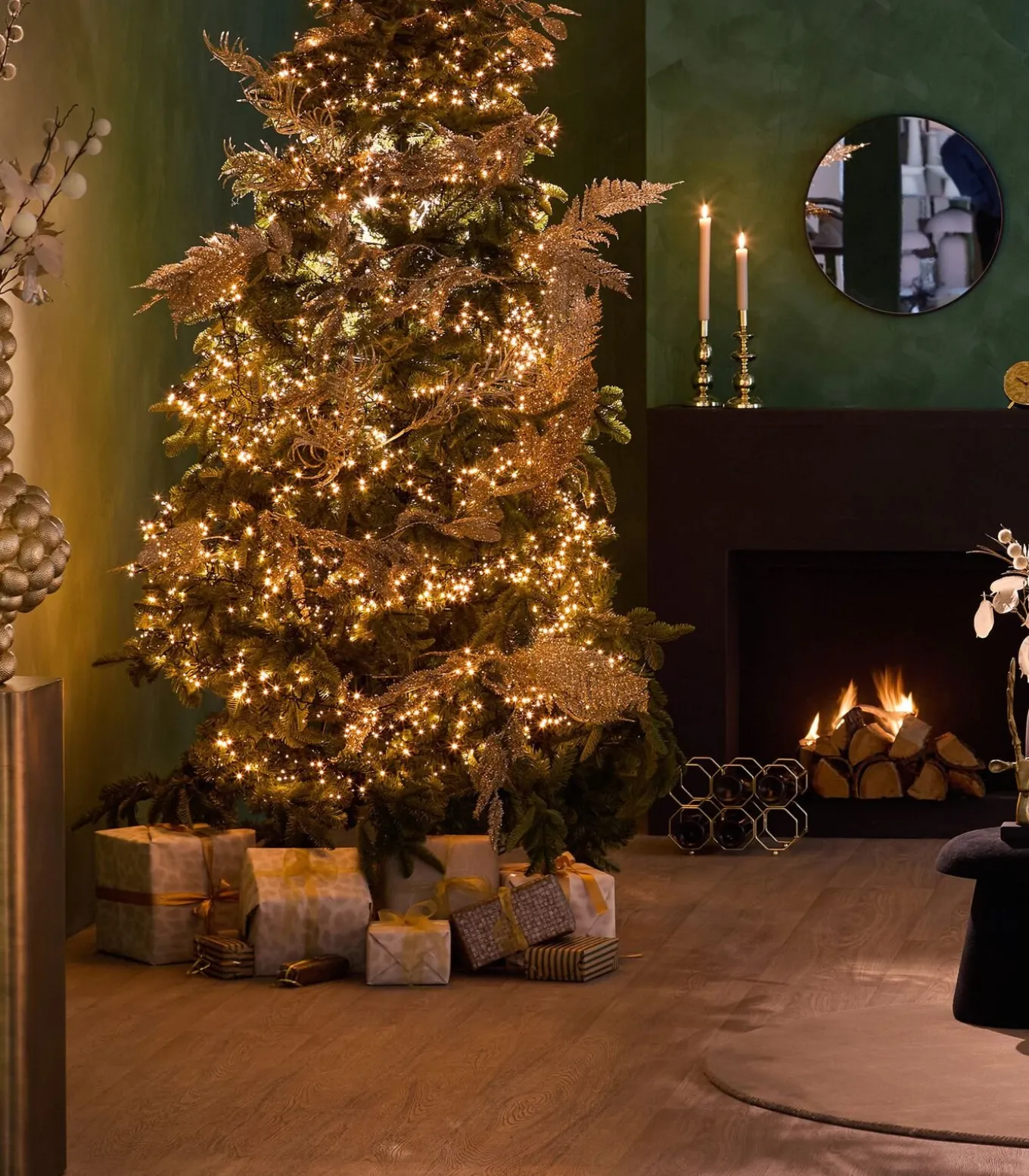 Vaas Lemon - Goud - Ø32cm