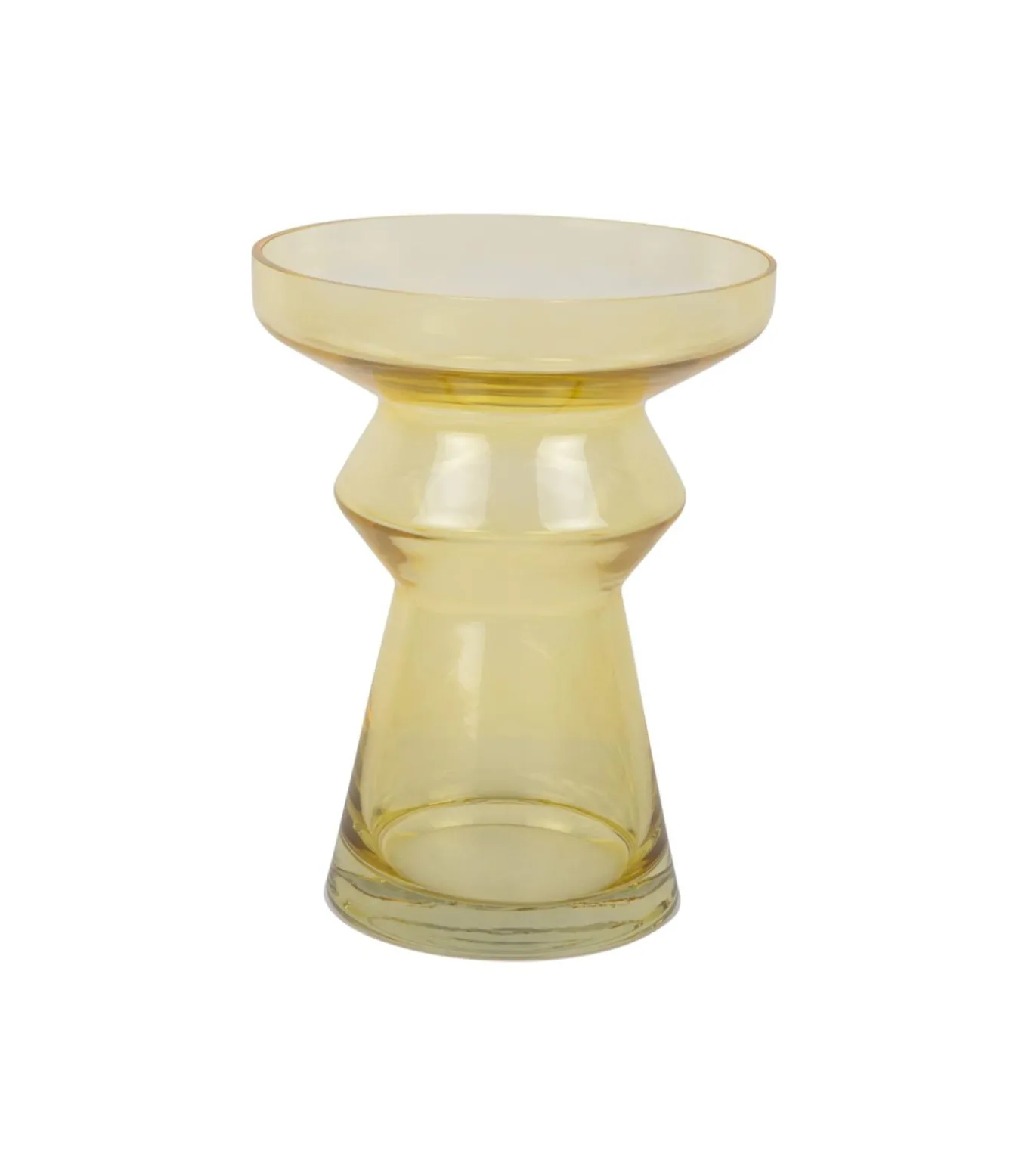 Vaas Majesto - Geel - 22.5x22.5x30cm