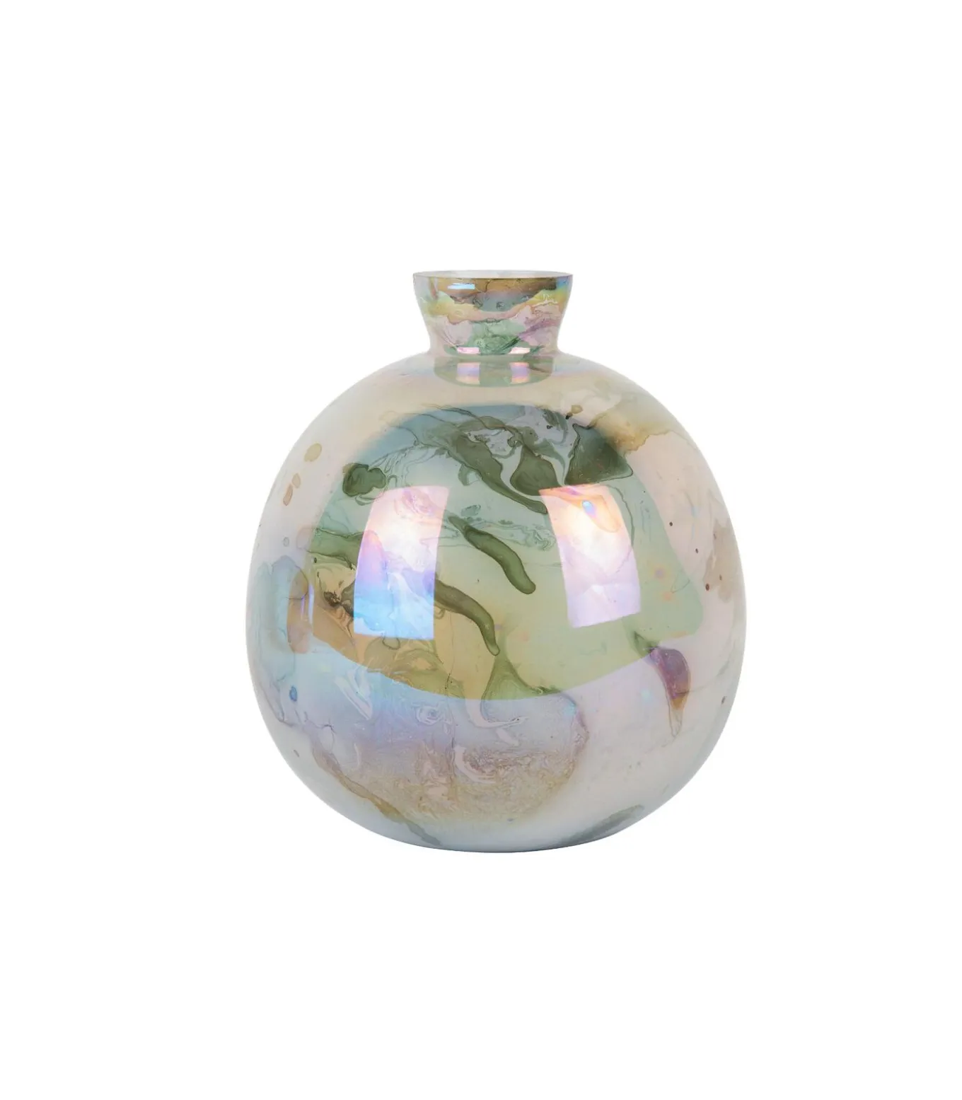 Vaas Melange Bottle - Groen - Ø23cm