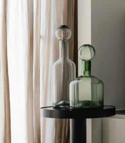 Vaas met stop 22xH40,5cm groen Fera