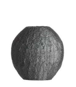 Vaas Nivica - Zwart - 40.5x11x40cm