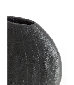 Vaas Nivica - Zwart - 40.5x11x40cm