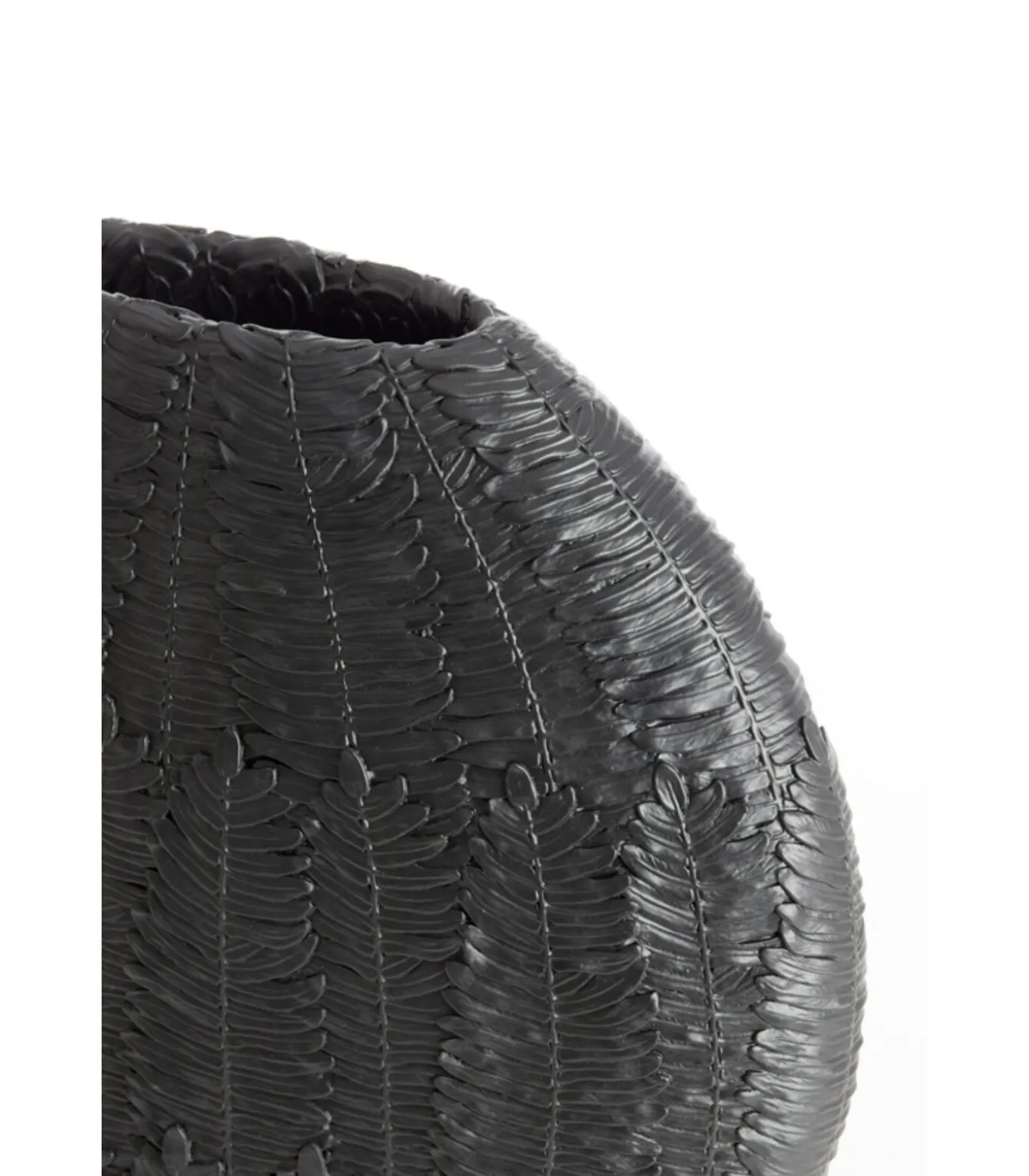 Vaas Nivica - Zwart - 40.5x11x40cm