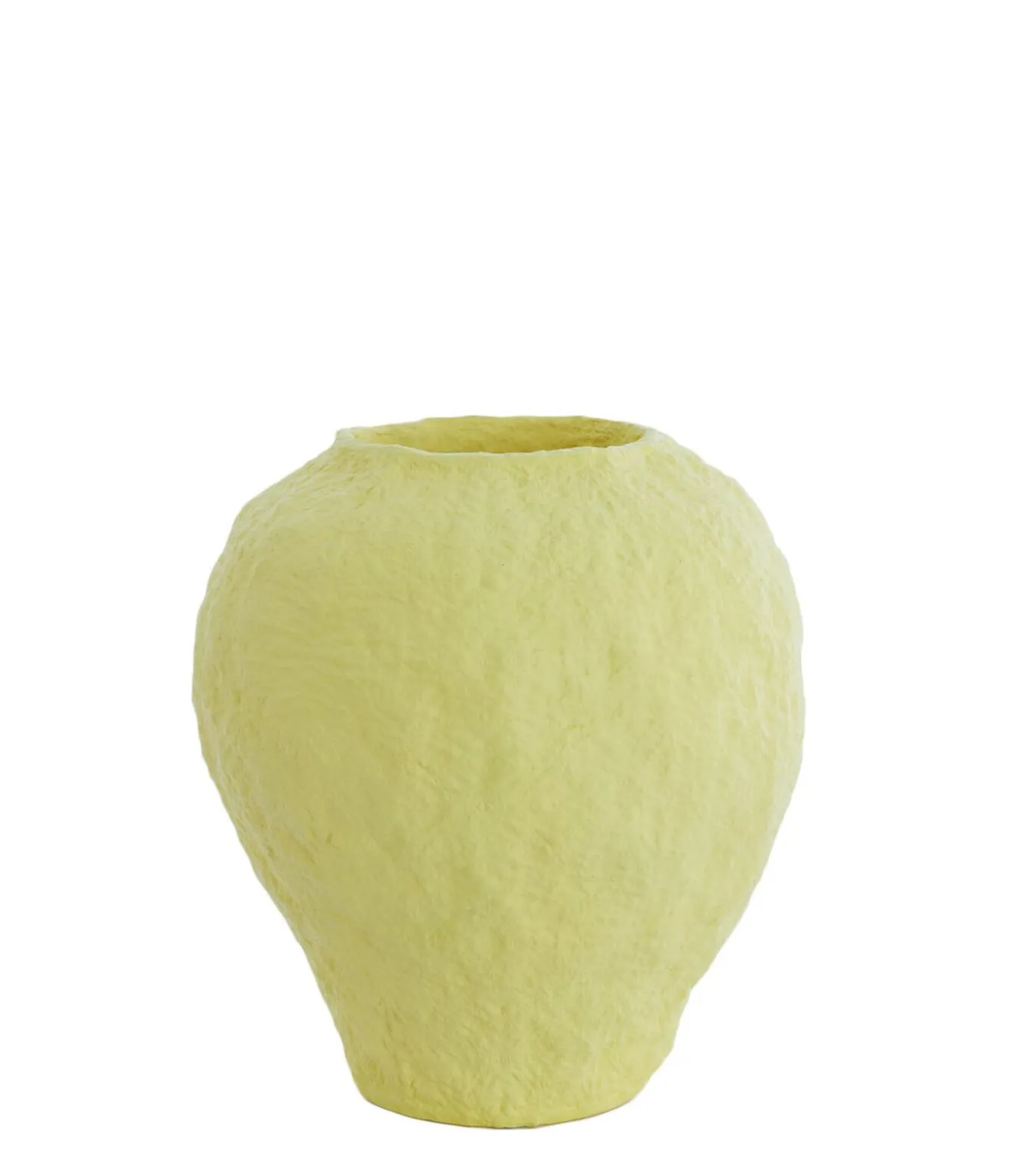 Vaas Pantoja - Mat Geel - Ø45cm