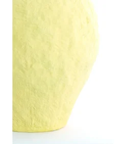 Vaas Pantoja - Mat Geel - Ø45cm