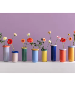 Vaas Plegado M - Oranje - 14x14x25.3cm