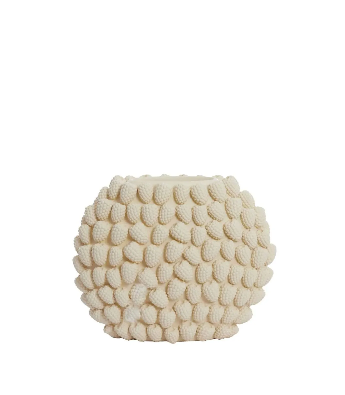 Vaas Raspberry - Wit - 44.5x22x35cm