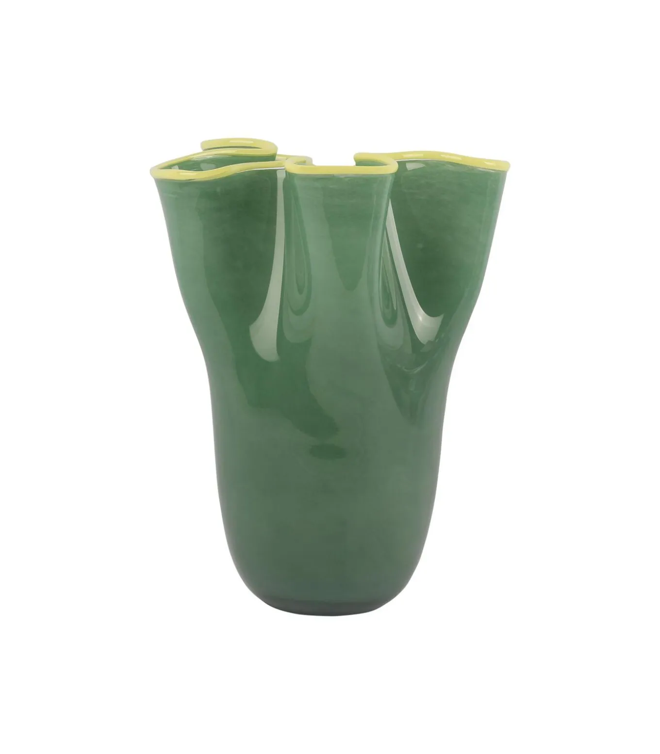 Vaas Ruffles - Groen - Ø23cm