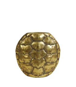 Vaas Turtle - Antiek Brons - 40.5x11x40cm