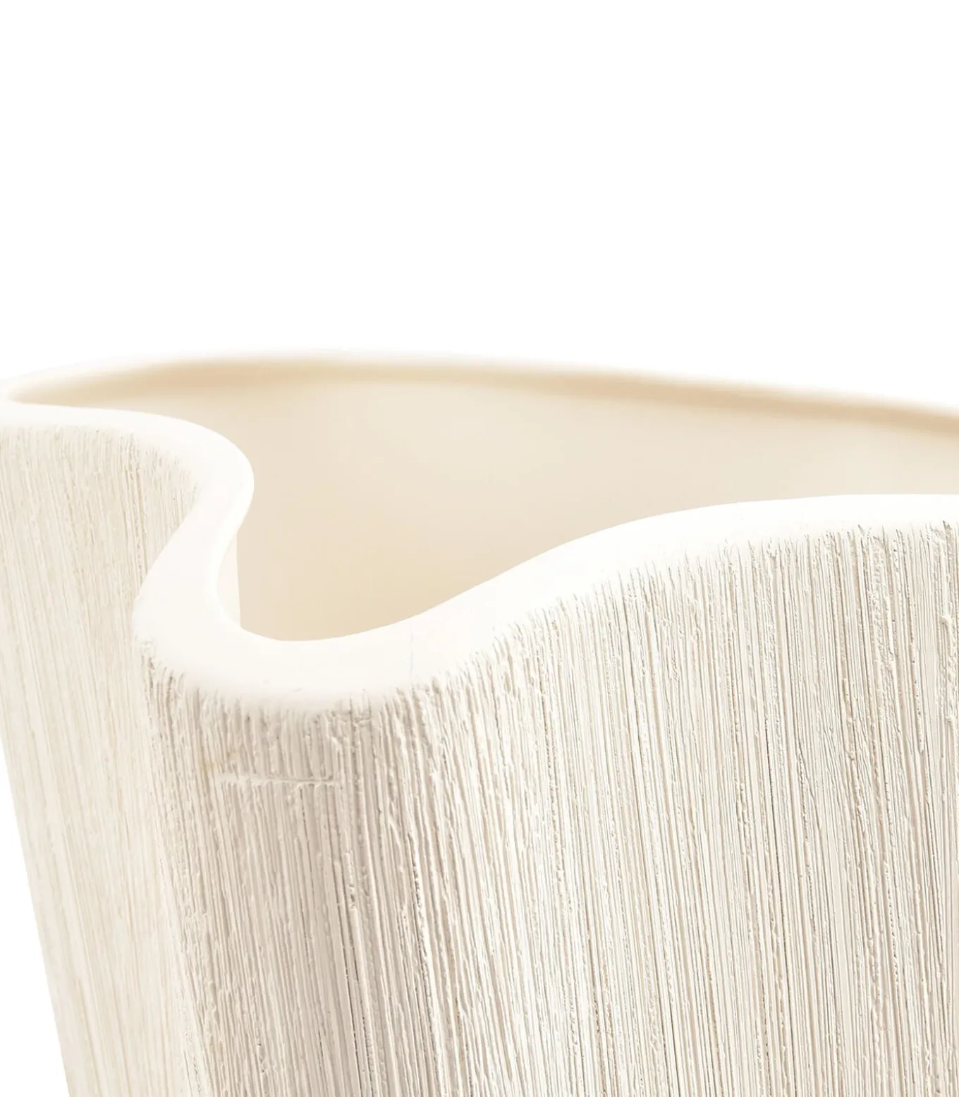 Vaas 28,5xH32,5cm beige Vico