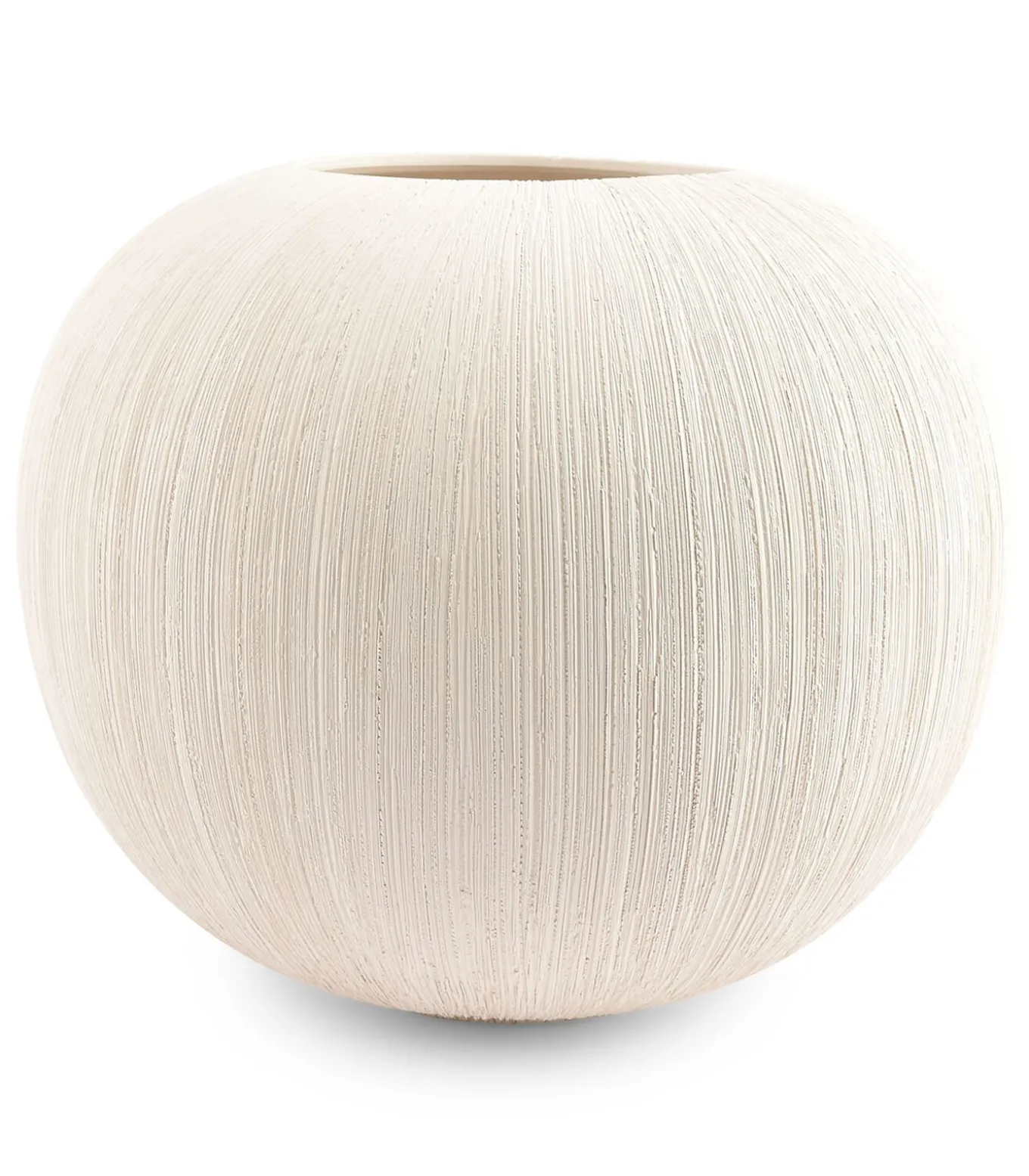 Vaas 28xH23cm beige Vico