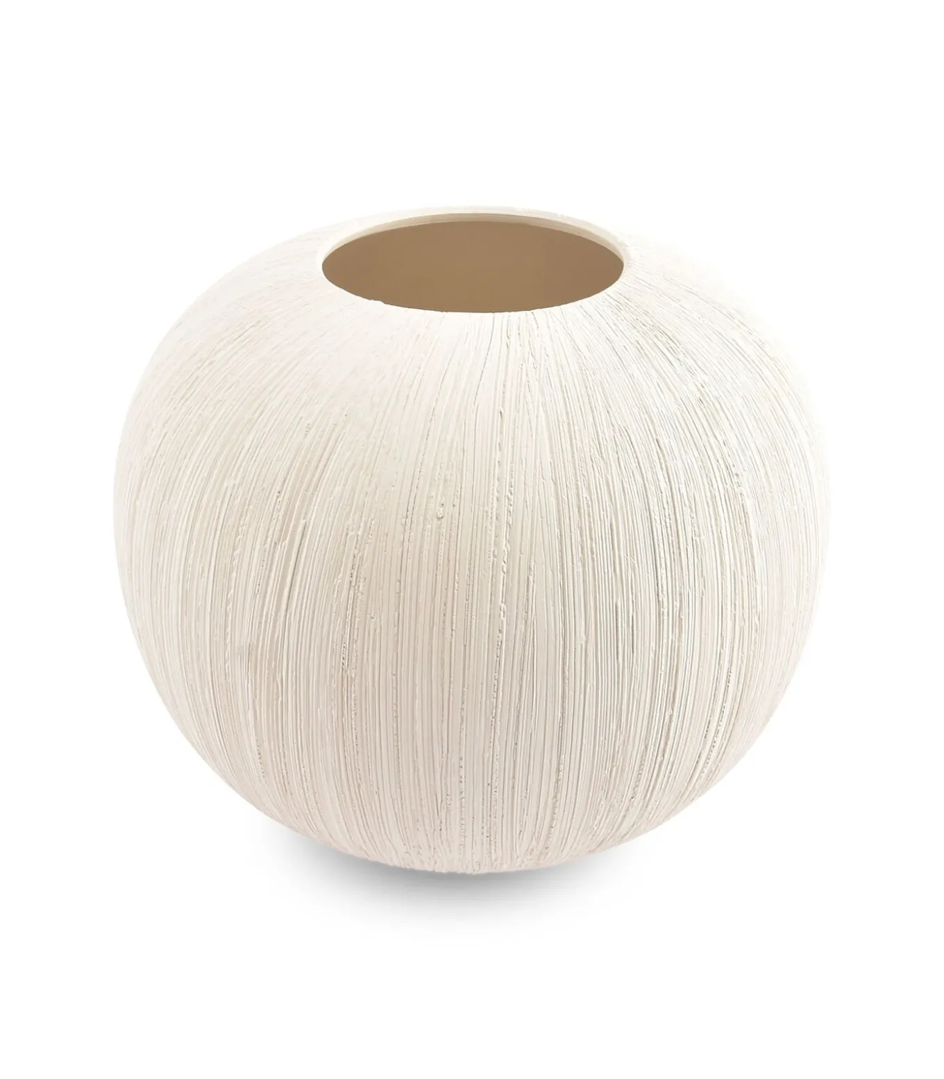 Vaas 23xH19,5cm beige Vico