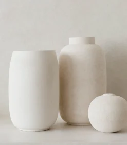 Vaas 23xH20cm wit Bullet