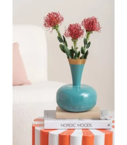 Vaas Yara - Blauw - 17x17x24cm