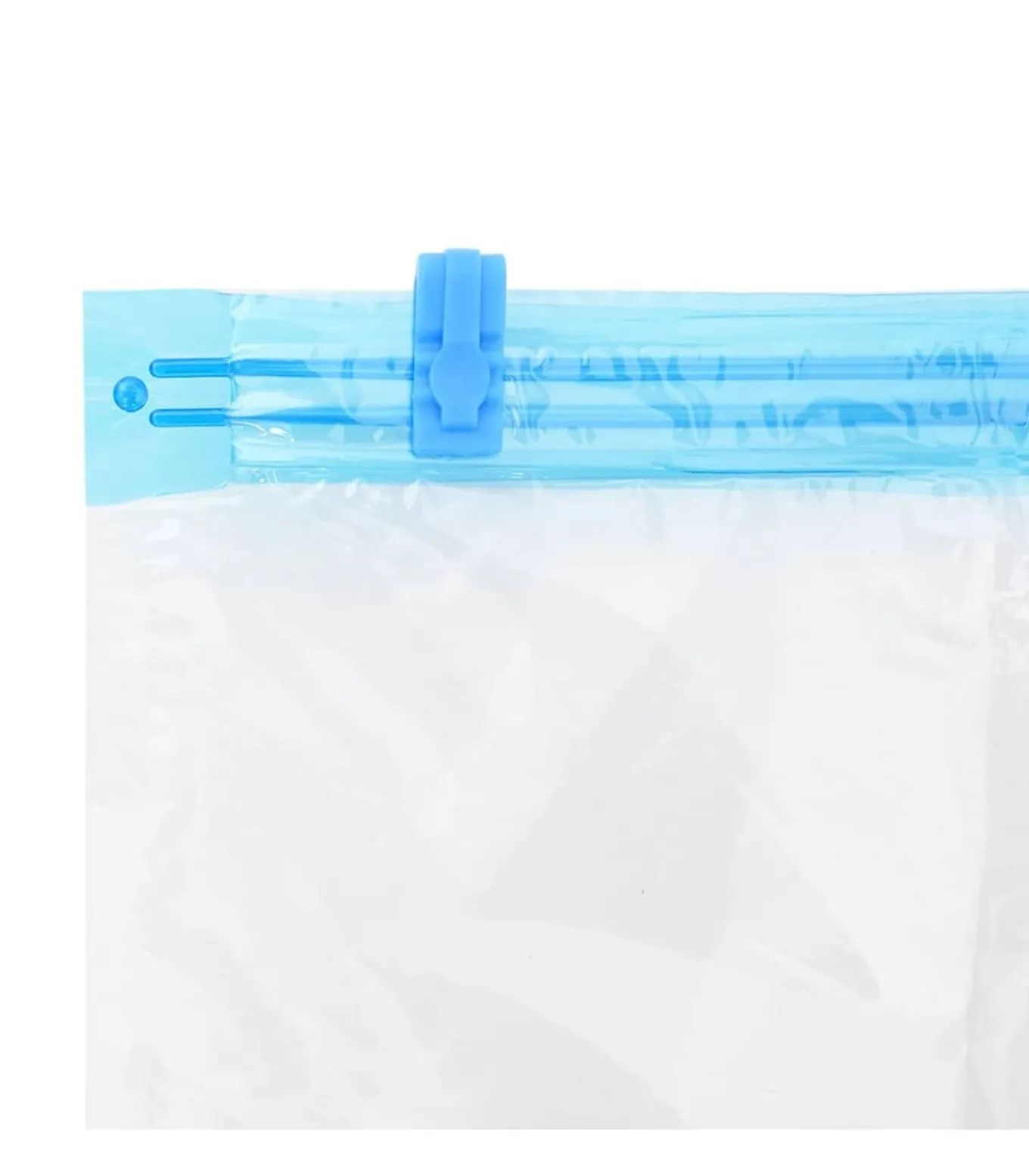 Vacuüm opbergzakken 50 pcs Transparant en blauw 130 x 100 cm