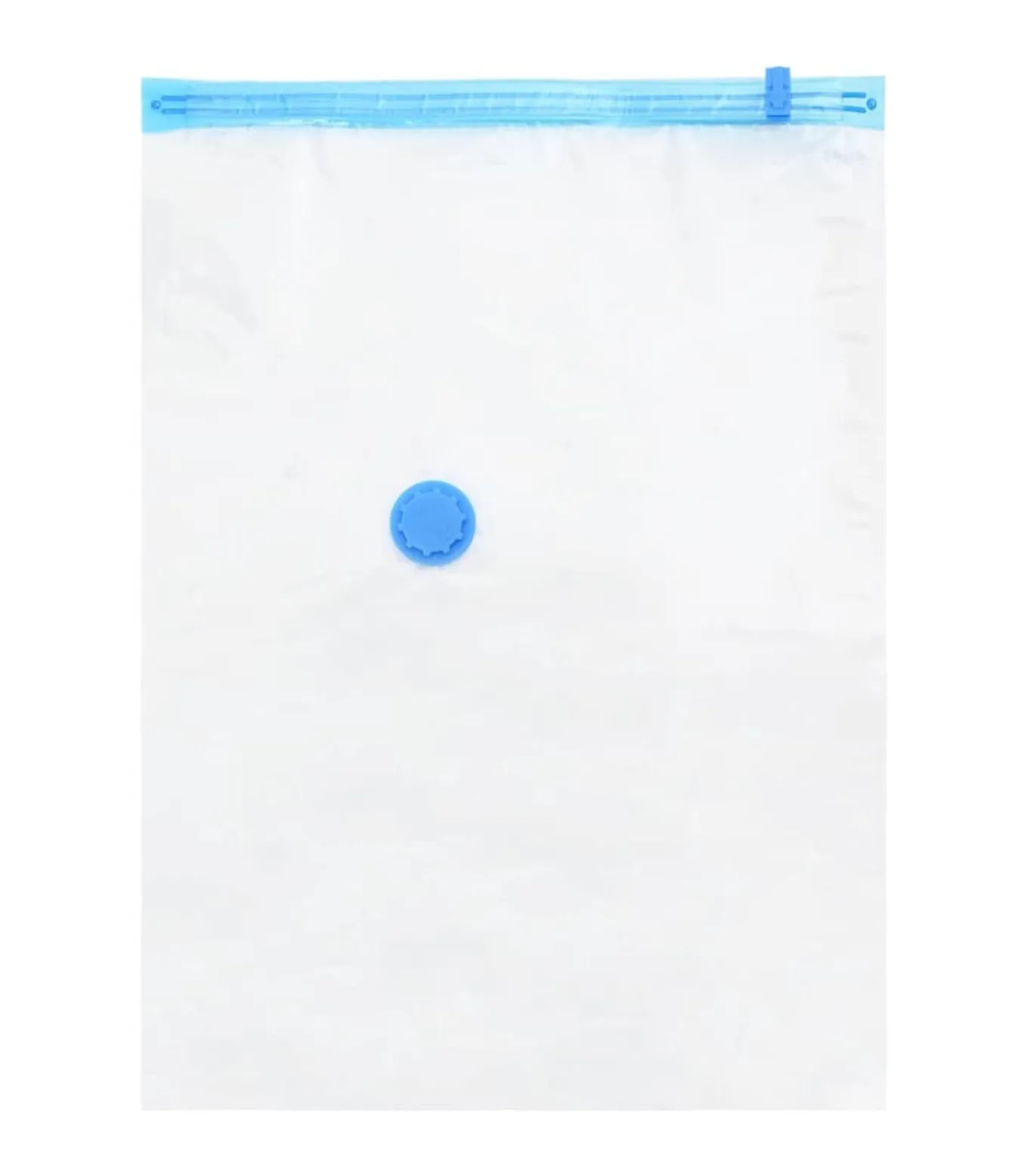 Vacuüm opbergzakken 10 pcs Transparant en blauw 70 x 50 cm