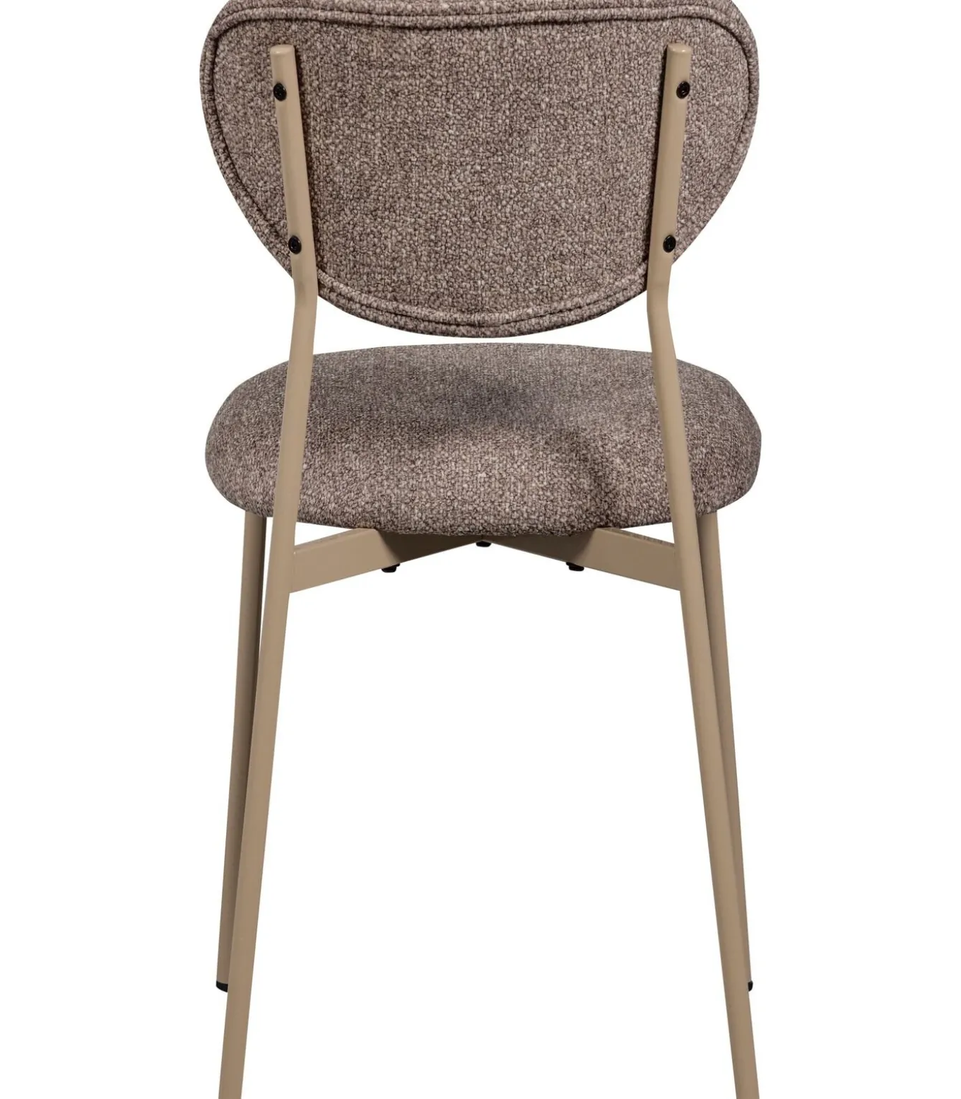 Valor Eetkamerstoelen - Polyester - Zand- Set van 6