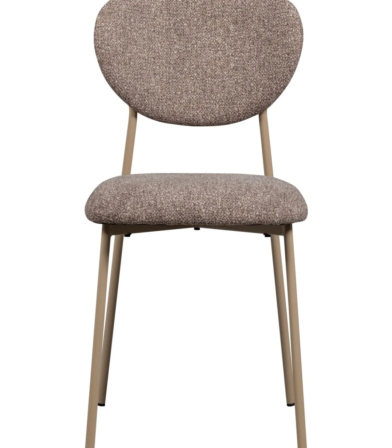 Valor Eetkamerstoelen - Polyester - Zand- Set van 6