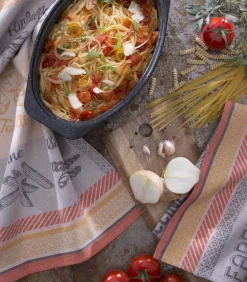 Variétés de Pâtes - Katoenen theedoek 50x75cm