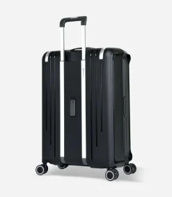 Vertica Middelgrote Koffer 4 Wielen Zwart