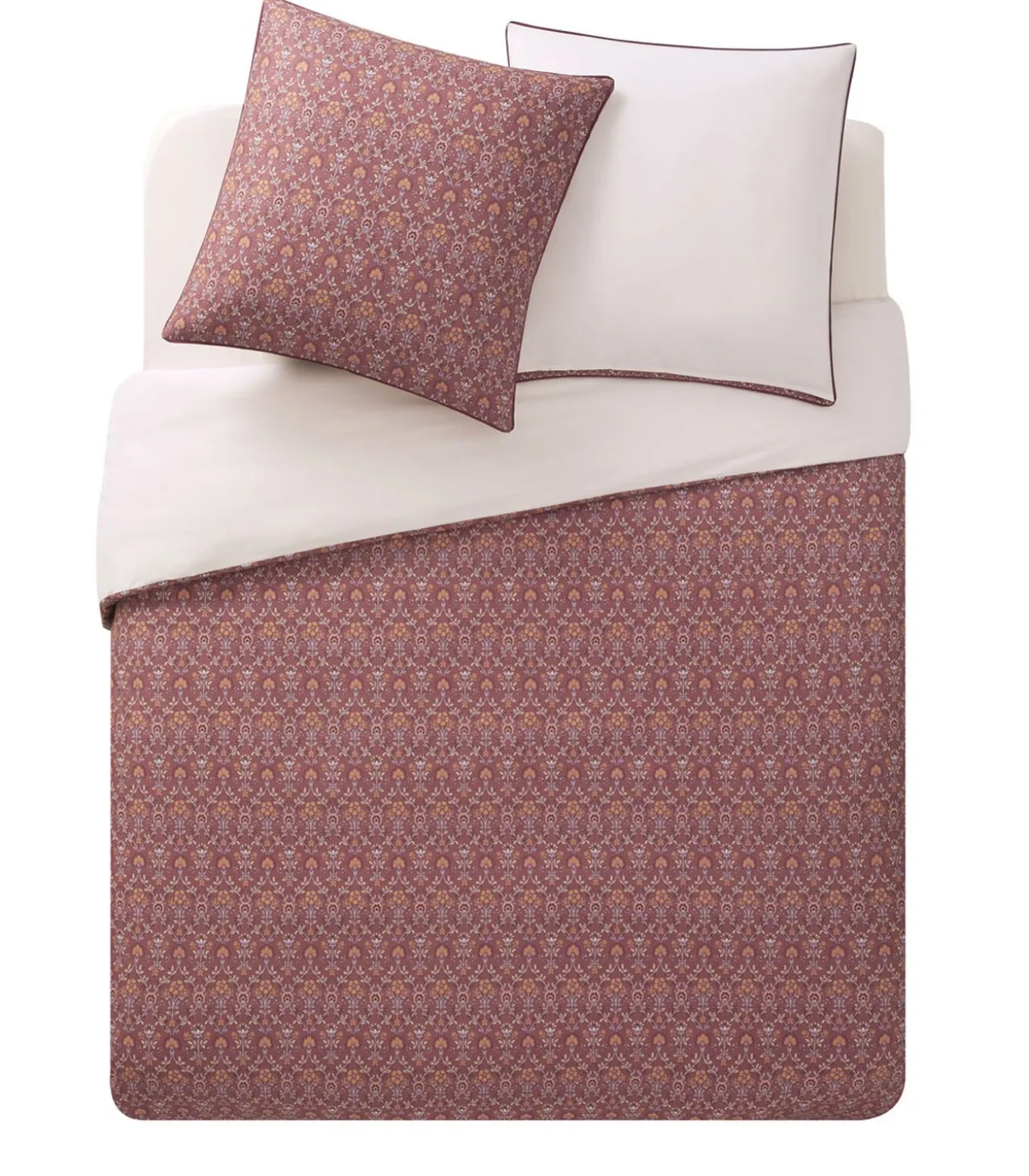 Virginia - Dekbedovertrek in katoen perkal met print 240x220cm