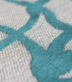 Vlak geweven woonkamer- en slaapkamerkleed INDIGO