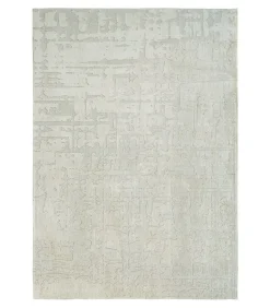 Vlak geweven woonkamer- en slaapkamerkleed DULL BEIGE