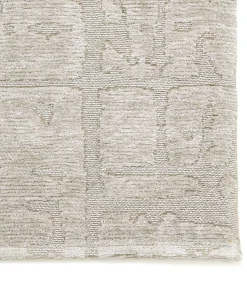 Vlak geweven woonkamer- en slaapkamerkleed DULL BEIGE