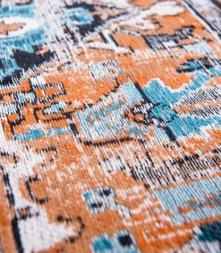 Vlak geweven woonkamer- en slaapkamerkleed RESAY