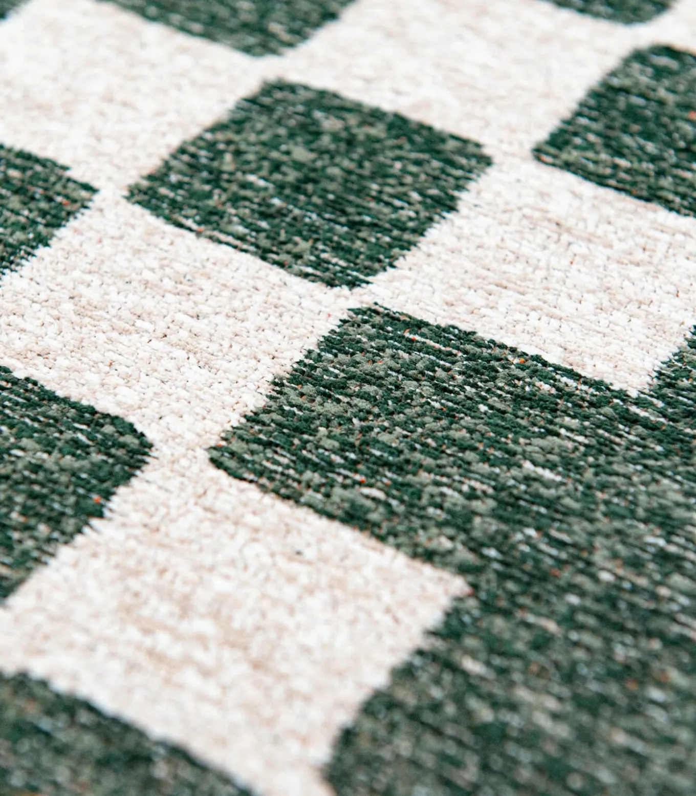 Vlak geweven woonkamer- en slaapkamerkleed GREEN OCEAN