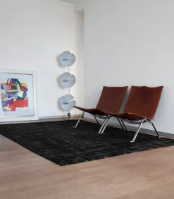 Vlak geweven woonkamer- en slaapkamerkleed DARKY