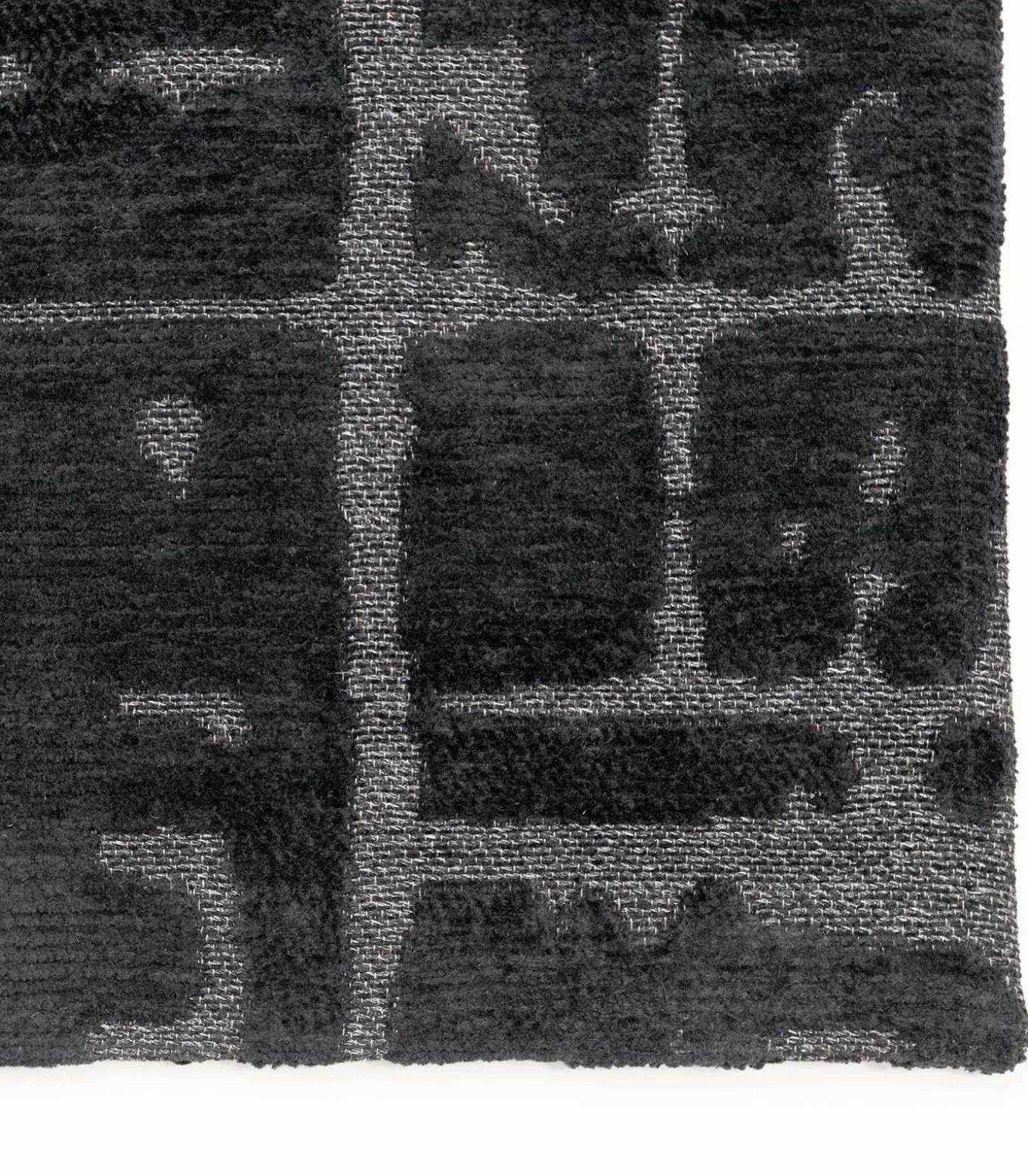 Vlak geweven woonkamer- en slaapkamerkleed DARKY