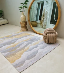 Vlak geweven woonkamer- en slaapkamerkleed PICNIC