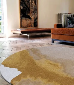 Vlak geweven woonkamer- en slaapkamerkleed DUSK MIRAGE