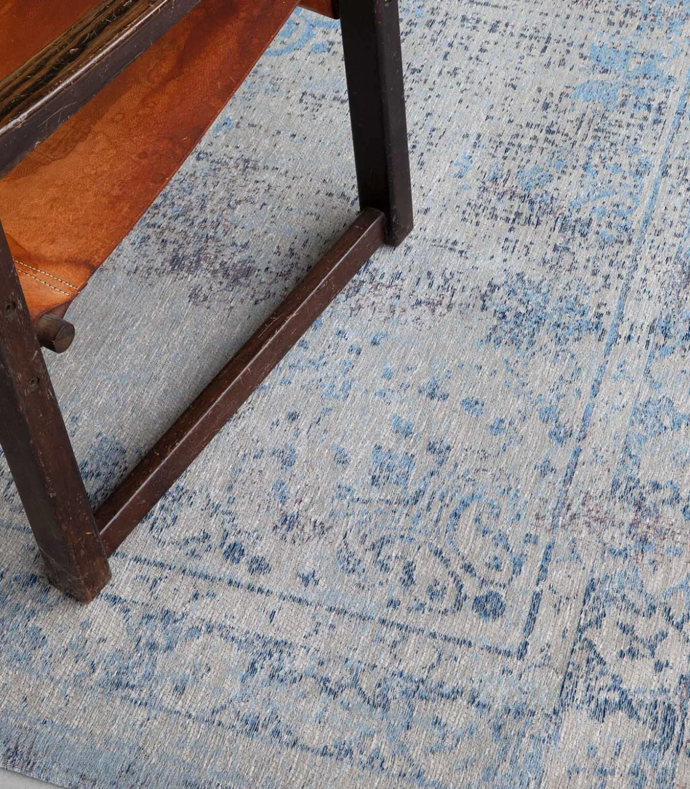 Vlak geweven woonkamer- en slaapkamerkleed DENIM