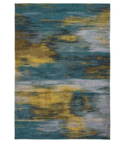 Vlak geweven woonkamer- en slaapkamerkleed FROGGY