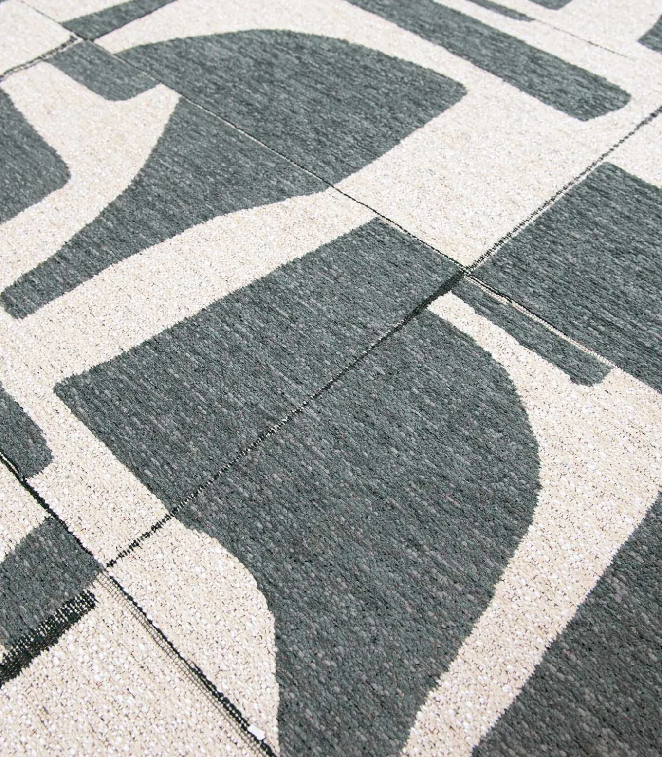 Vlak geweven woonkamer- en slaapkamerkleed OCEAN SPRITZ