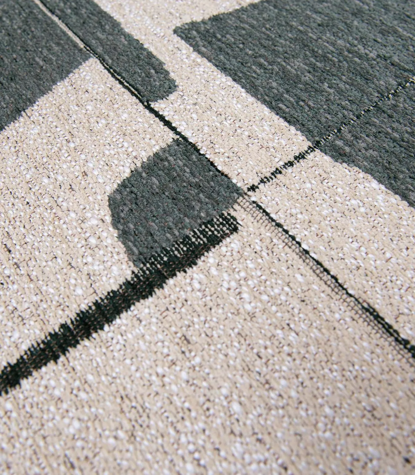 Vlak geweven woonkamer- en slaapkamerkleed OCEAN SPRITZ