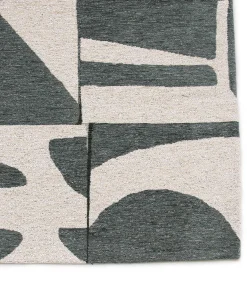 Vlak geweven woonkamer- en slaapkamerkleed OCEAN SPRITZ